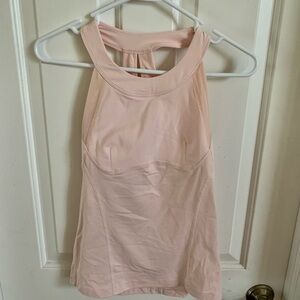 Lululemon Athletica Light Pink Tank Top
